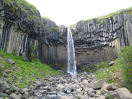 Vodopád Svartifoss